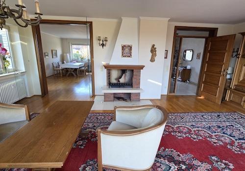 Blick aus Wohnzimmer