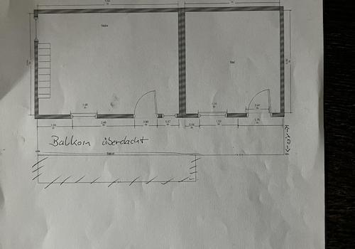 Grundriss Stube und Bad