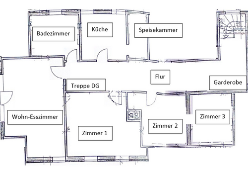 Grundriss Wohnung