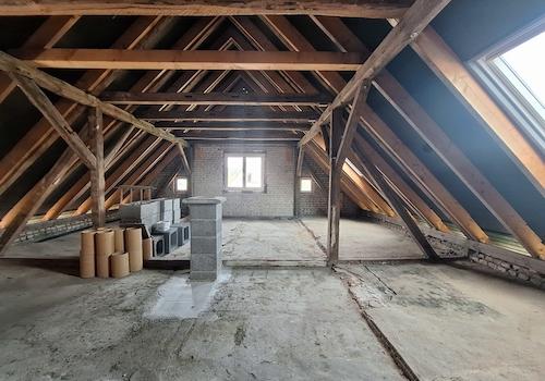 unausgebautes Dachgeschoss