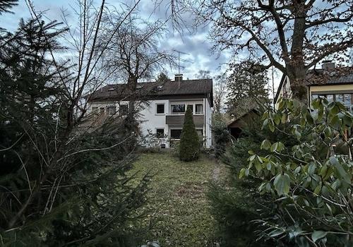 Haus vom hinteren Garten