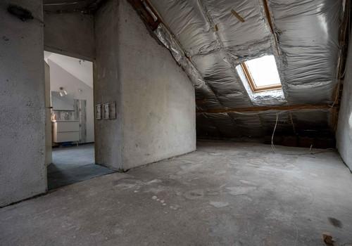 Dachboden unausgebaut