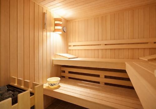 Die Sauna im Keller