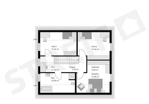 Grundriss Dachgeschoss