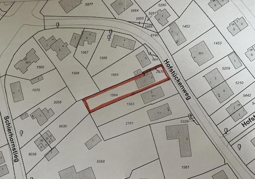 Auszug Liegenschaftskataster