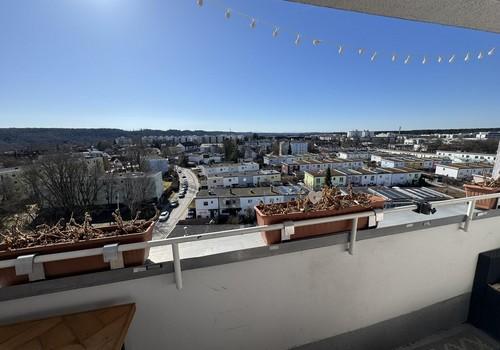 Ausblick Balkon