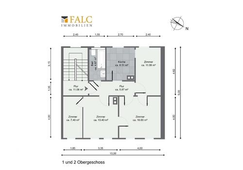 1. und 2. Obergeschoss
