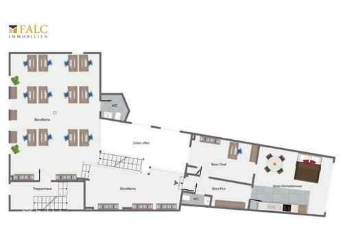 erstes Obergeschoss Gewerbe