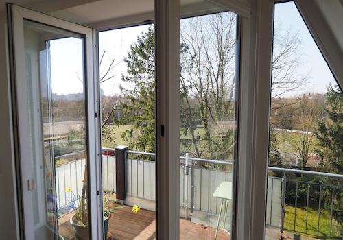 Balkonsicht (Westen)