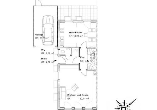 Grundriss Erdgeschoss