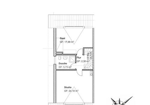 Grundriss Dachgeschoss