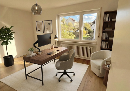 Einrichtungsbeispiel Büro