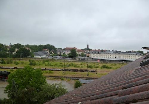 Ausblick z. Bahnhof