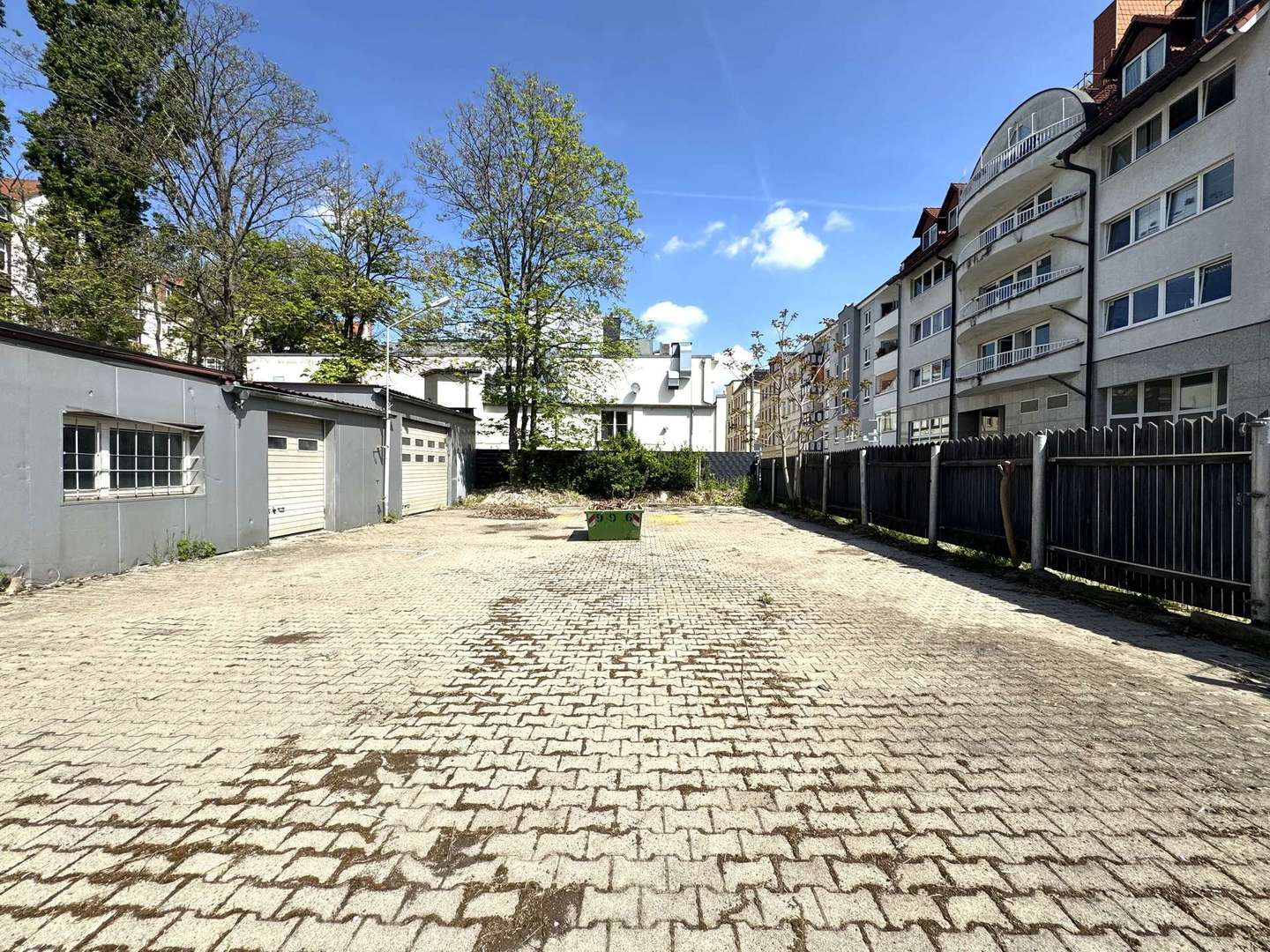 Ansicht Stellplätze