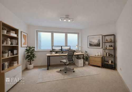 Einrichtungsbeispiel Arbeitszimmer