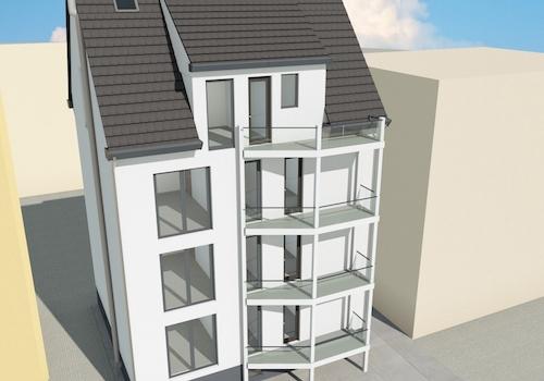 Ansicht Nord-Westen Illustr. B