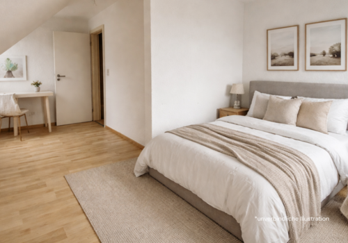 Schlafzimmer Illustration