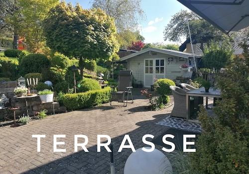 Terrasse zum Garten