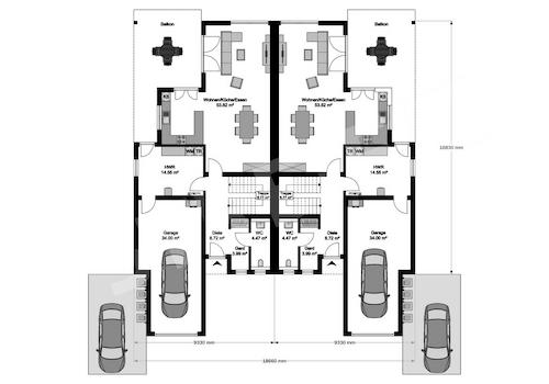 Grundriss Obergeschoss