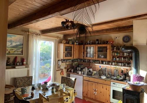 Küche OG mit Zugang Terrasse