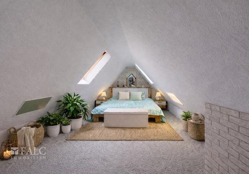 Spitzboden (Musterdeko)