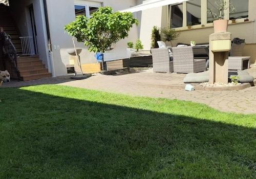 Haus Innenhof/Gartenseite