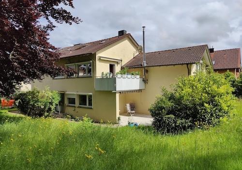 aus Richtung Friedhof