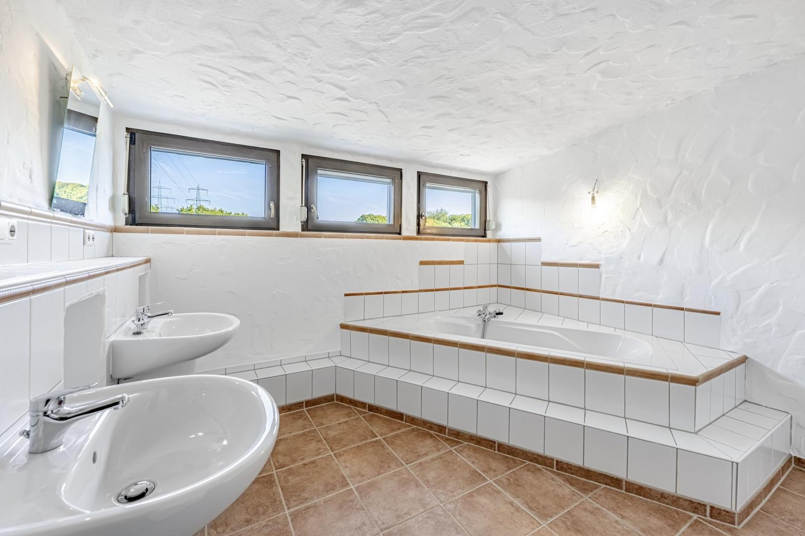 Badezimmer Dachgeschoss