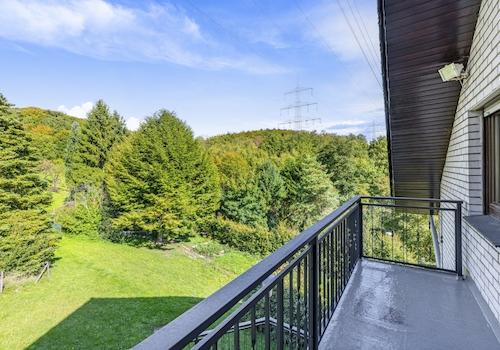 Blick vom Balkon