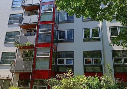 Whg. geht über gesamte Breite