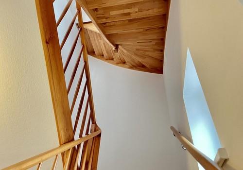 Sanierte Treppe
