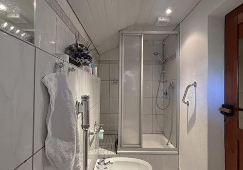 Gäste-WC m. Dusche - EG Altbau