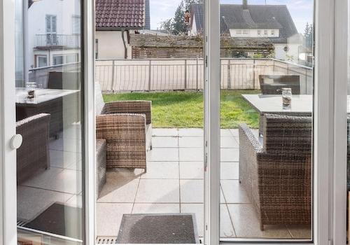 Doppelflügeltür zur Terrasse