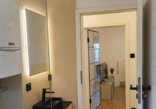 Bad, Blick vom Fenster