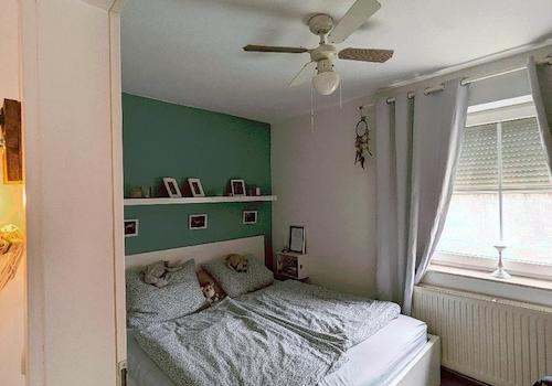 Das Schlafzimmer im EG