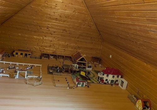 Spielplatz im Dachgeschoss