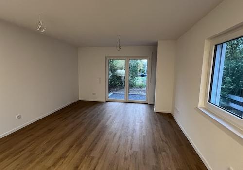 Wohnbereich mit Gartenzugang