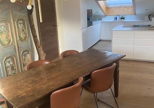 Blick aus dem Essbereich