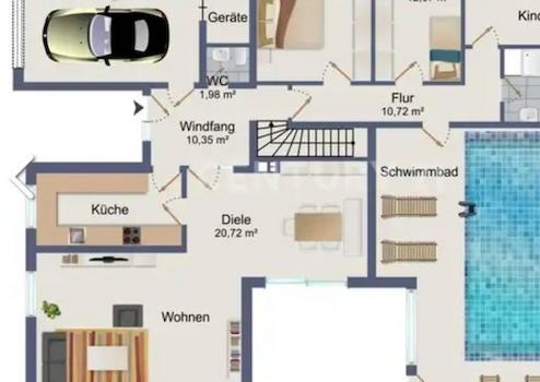 Famielienfreundlicher Bungalow, Zentrumsnah mit guter Verkehrsanbindung – Gifhorn Niedersachsen, de – Vorschaubild 29