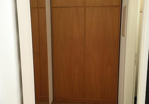 Flur mit Einbauschrank