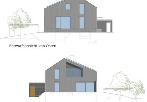 Entwurfsansichten - Ost/West