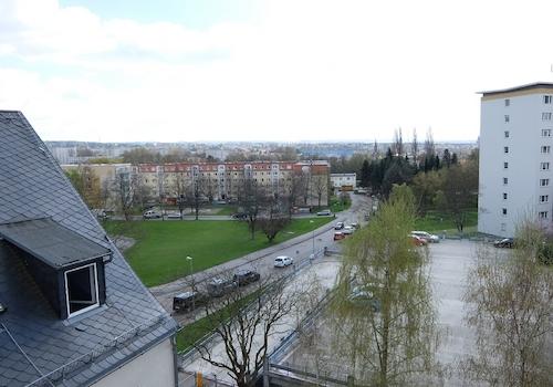 Ausblick über die Dächer von Chemnitz