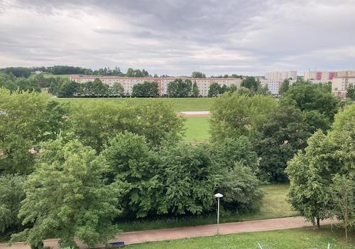 Balkonausblick (Muster)