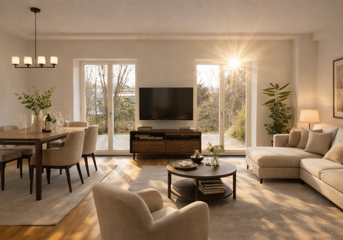 Visualisierung Wohnzimmer