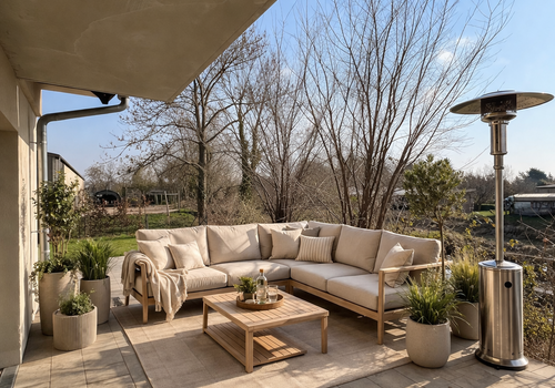 Visualisierung südliche Terrasse