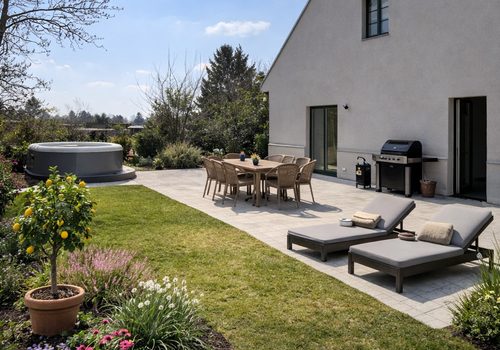 Visualisierung Garten