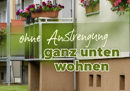 Neue Wohnung im Erdgeschoss