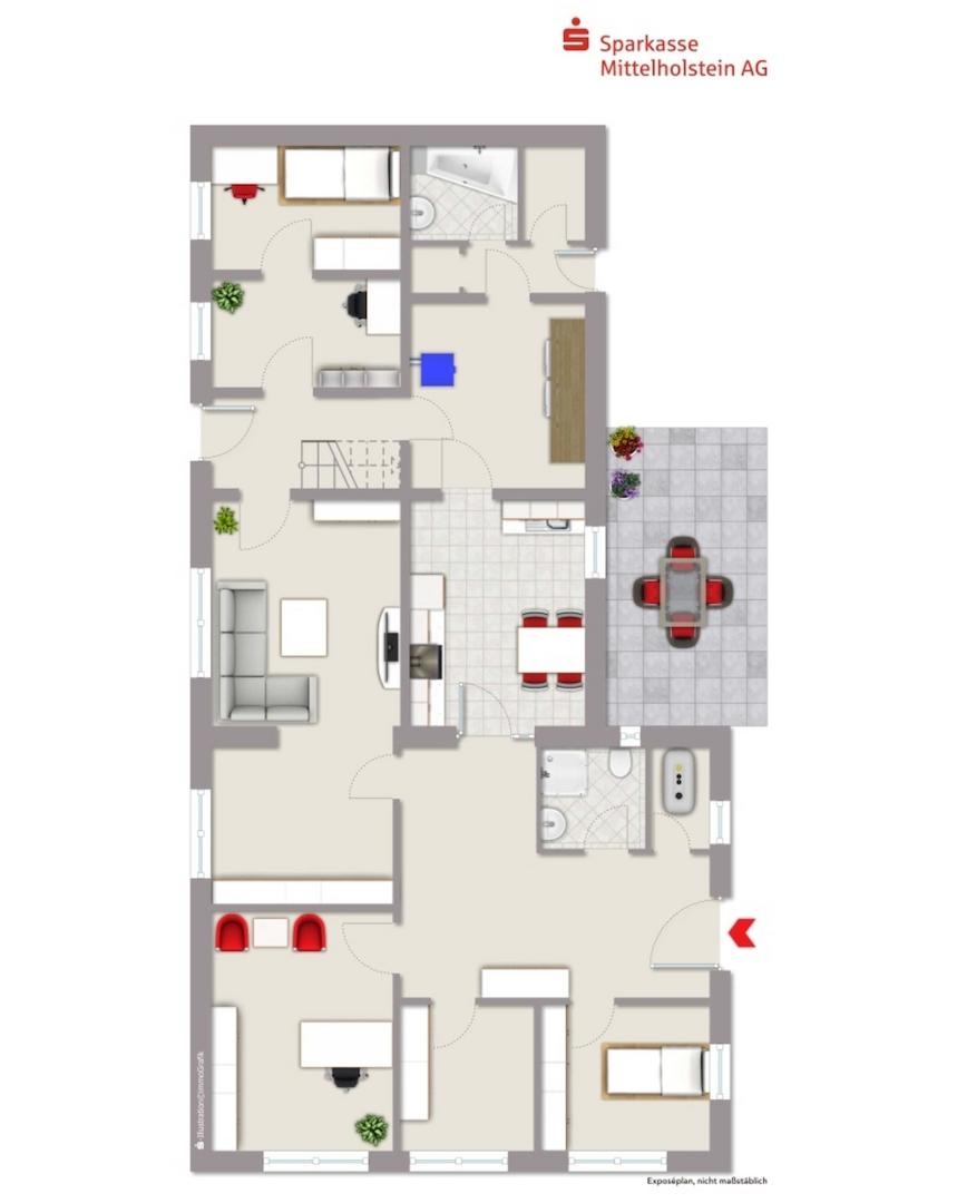 Grundriss Erdgeschoss