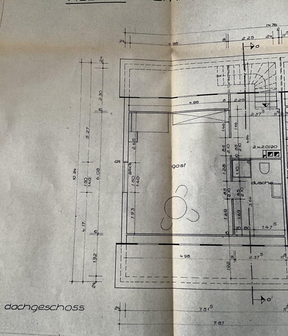 Grundriss Dachgeschoss