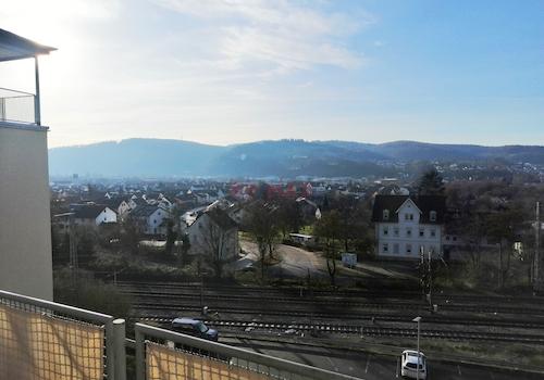 Weitblick vom Balkon